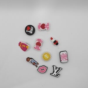 Colorful Shoe Charm Set